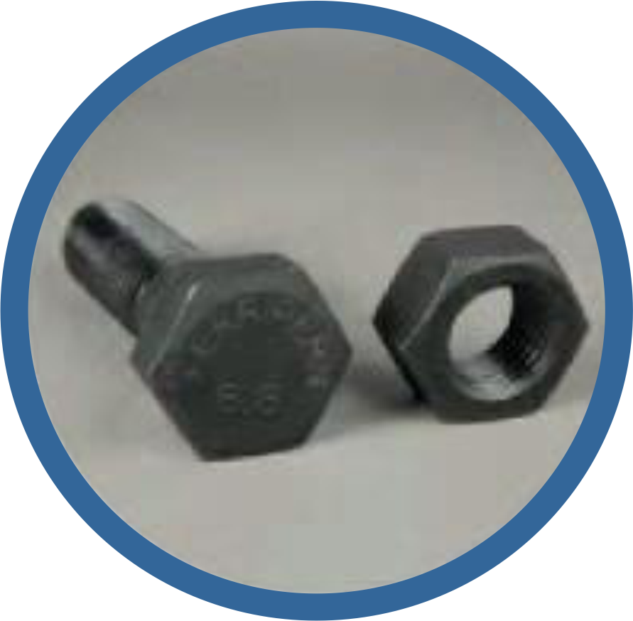 Perno Hexagonal GR-8.8 con Tuerca